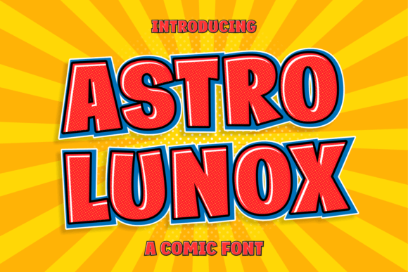 Astro Lunox: The Playful Display Font for Modern Brands