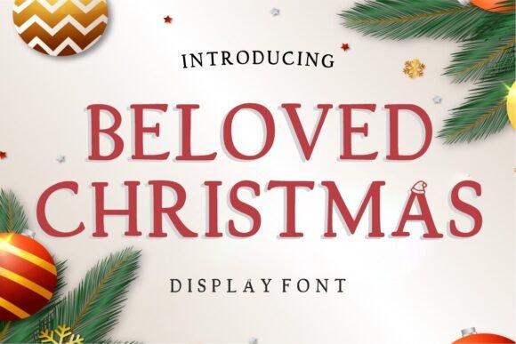 Beloved Christmas Font Review