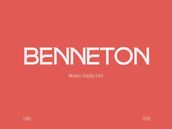 Benneton Font: Bold & Elegant