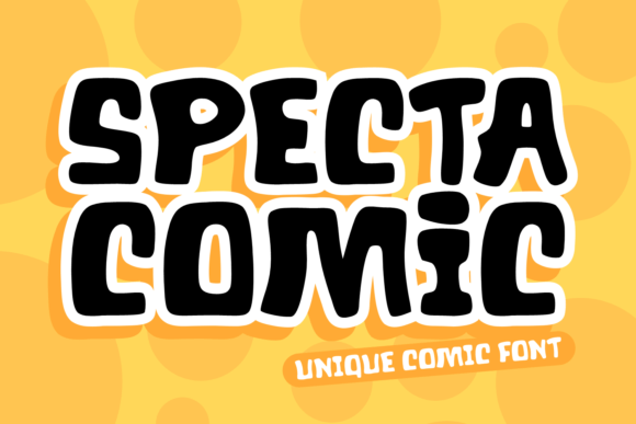 Boost Brand Energy with Specta Comic Typeface