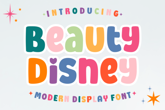 Bringing Magic to Crafts with Beauty Disney Font