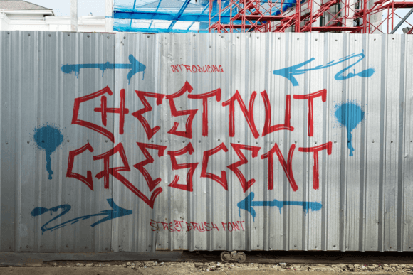 Chestnut Crescent: A Bold Display Font for Urban Web Design