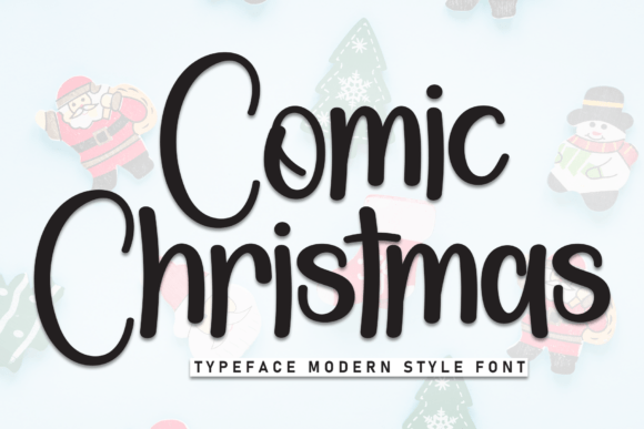 Comic Christmas Font Review