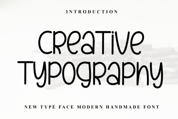 Creative Typography: An Elegant Display Font for Makers