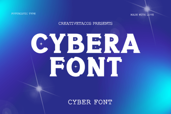 Cybera Font for Bold Design