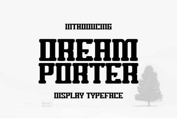 Dream Porter Typeface Review for Bold Campaigns
