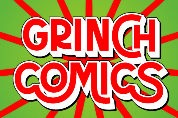 Grinch Comics Font for Web Design