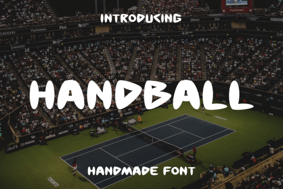 Handball: A Bold Display Font for Modern Branding