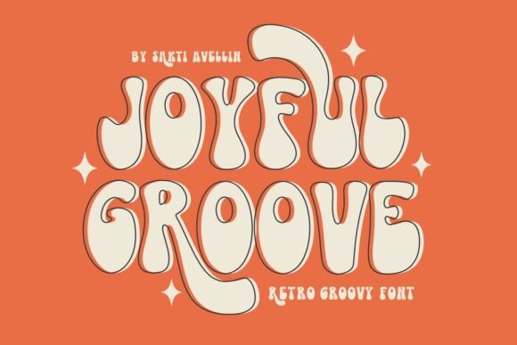 Joyful Groove Font for Creative Projects