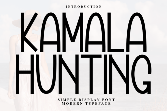 Kamala Hunting: A Timeless Display Font for Crafters
