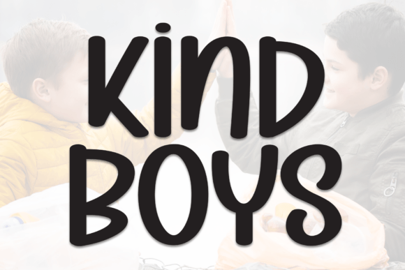 Kind Boys Font for Business Branding
