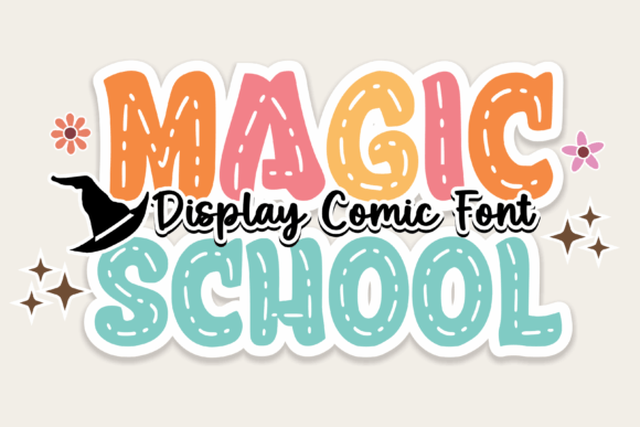 Magic School: The Ultra-Modern Display Font for Viral Campaigns