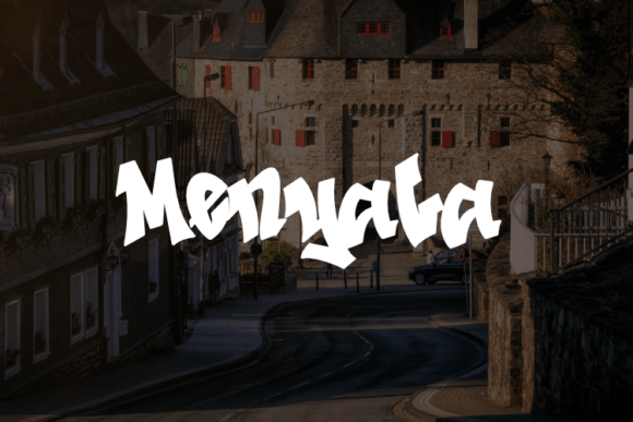 Menyala Font for Creative Projects