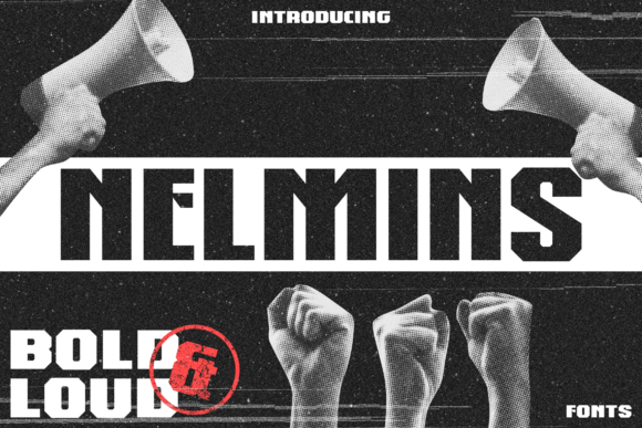 Nelmins Font for Bold Design