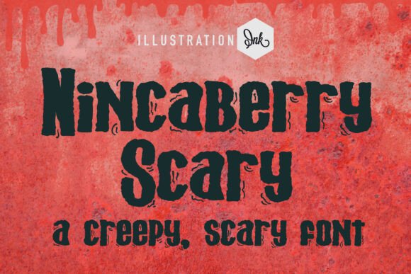 Nincaberry Scary Font