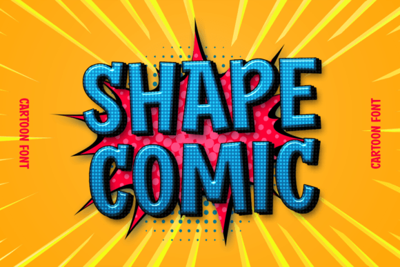 Shape Comic Font Review for Bold Campaigns