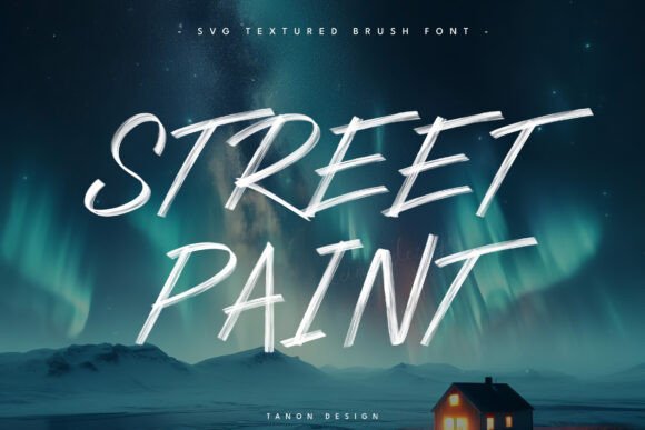 Street Paint Font for Bold Design