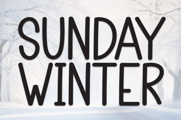 Sunday Winter Font